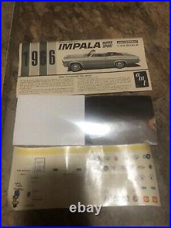 AMT 1966 Chevy Impala SS SUPER SPORT CONVERTABLE customizing KIT 6716-200