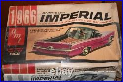 AMT 1966 Chrysler Imperial Wild Pick-ups / Convertible Version Model Kit Opened