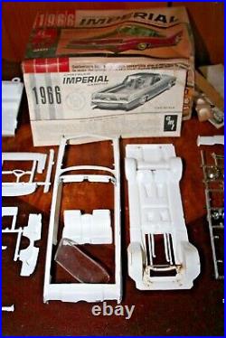 AMT 1966 Chrysler Imperial Wild Pick-ups / Convertible Version Model Kit Opened