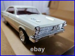 AMT 1966 Ford Fairlane GT/A Promo 125 Plastic Dealer Built Model Car REISSUE