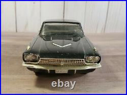 AMT 1966 Ford Thunderbird Philco Radio Promo 125 Scale Plastic Black Model Car