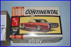 AMT 1966 Lincoln Continental 1/25 Kit #6426 Unbuilt in Box 66 Complete
