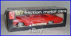 AMT 1967 FRICTION FORD GALAXIE HARDTOP PROMO CAR RED IN ORIGINAL BOX MINT
