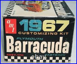 AMT 1967 Plymouth Barracuda Fastback 1/25 Customizing Kit