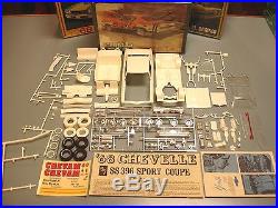 AMT 1968 CHEVROLET CHEVELLE SS396 CHEVAM #5628-200 MPC 1/25 ANNUAL MODEL KIT