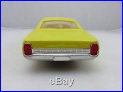 AMT 1968 FORD GALAXIE 500 LTD 428 XL PROMO Model Friction Car Yellow