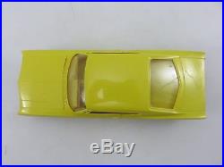 AMT 1968 FORD GALAXIE 500 LTD 428 XL PROMO Model Friction Car Yellow