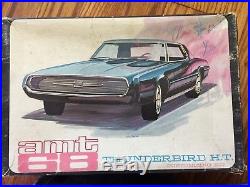 AMT 1968 Ford Thunderbird H. T. Factory Original Issue Model Kit