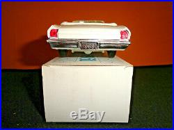 AMT 1969 CHEVELLE SS 396 CONV. ERMIN WHITE DEALER PROMO MODEL CAR WithOB EXCELLENT