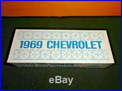 AMT 1969 CHEVELLE SS 396 CONV. ERMIN WHITE DEALER PROMO MODEL CAR WithOB EXCELLENT