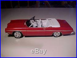 AMT 1969 Ford XL Convertible GT PRO BUILT CUSTOM One of a Kind Model Car 1/25