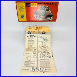 AMT 1969 Mustang Convertible 3-in-1 Motorized Model Kit Electric Power