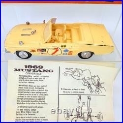AMT 1969 Mustang Convertible 3-in-1 Motorized Model Kit Electric Power
