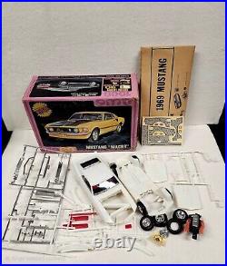 AMT 1969 Mustang Mach 1 Partial built Mostly Unpainted with box Y905 200