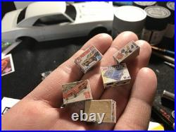 AMT 1969 Pontiac Firebird Professional Built Model Kit Silver Blue Interior 400