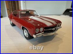 AMT 1970 Chevy Chevelle SS 454 Professional Built Model Kit Curbside Slot Car