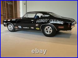 AMT 1970 Chevy Chevelle SS 454 Professional Built Model Kit Curbside Slot Car Bk