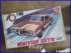 AMT 1970 T-Bird Motor City Stalker Series 1/25 OPENED AND UNBUILT VERY RARE