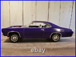 AMT 1971 Plymouth Duster 340 125 Scale Plastic Resin Built Model Car Modelhaus