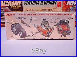 Amt 1972 Pontiac Ventura II Sprint #t379-225 1/25 Mpc Vintage Factory Sealed Kit