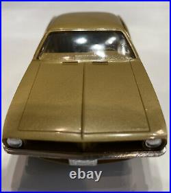 AMT 1972 Plymouth Barracuda Promo 125 Scale Dealer Plastic Model