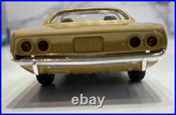 AMT 1972 Plymouth Barracuda Promo 125 Scale Dealer Plastic Model