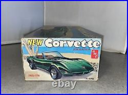 AMT 1973 Corvette convertible T426-225 Build Stock Custom Drag USA