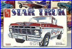 AMT 1975 FORD F-350 STAR TRUK PICKUP TRUCK KIT#T322 1/25 MPC RARE NOS F/Sealed