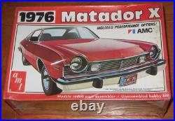 AMT 1976 AMC Matador X Annual 1/25 Kit # T467 Factory Sealed F/S 76 Orig