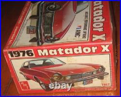 AMT 1976 AMC Matador X Annual 1/25 Kit # T467 Factory Sealed F/S 76 Orig