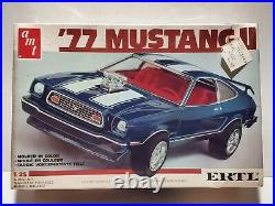 AMT 1977'77 Ford Mustang II Plastic Model Car Kit 125 Scale Sealed 6560 ERTL
