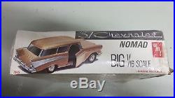 AMT 1/16'57 Chevrolet Chevy Nomad Vintage Model Car Kit FACTORY SEALED