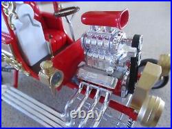 AMT 1/20 Scale Model Car Kit Popcorn Wagon Show Rod (BUILT)