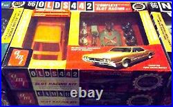 AMT 1/24 1/25 NEW ALL 8 SET of SLOT CAR KITS CHASSIS HARD BODY BOX + REVELL COX