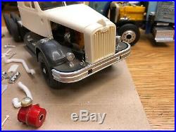 AMT 1/25 1955 Autocar DC75F Integral Sleeper Built Project Truck Model As Is