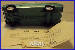 AMT 1/25 1961 Ford Falcon 2 Door Sedan Turquoise Blue Promo With Box