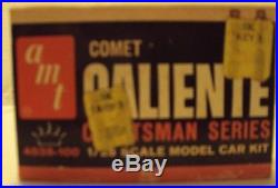 AMT 1/25 1964 Mercury Comet Caliente Craftsman Series Original Kit #4038-100