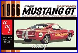 AMT 1/25 1966 Ford Mustang GT Fastback Plastic Model AMT1305