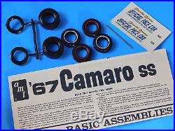 AMT 1/25 1967'67 Camaro SS INDY Pace Car Vintage Plastic Model Kit 6867-200