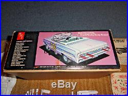 AMT 1/25'64 CHEVY IMPALA CONV. WithWORKING LIGHTS 3IN1 MODEL KIT UNBUILT 6714-200