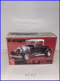 AMT 1/25 A-venger'29 A Ford Roadster RareVintage Plastic Model Kit New