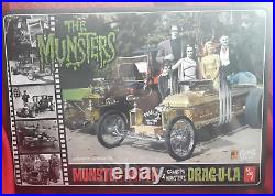 AMT 1/25 Barris Customs Munster Koach and Drag-u-la Model KitsTin Box Set 619