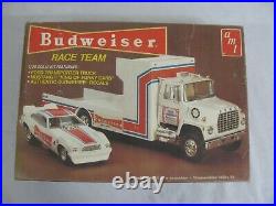 AMT 1/25 Budweiser Race Team with Ford Transport Truck & Mustang Funny Car #6501