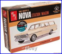 AMT 1/25 Chevrolet II Nova Station Wagon 1963 Plastic Model AMT1202