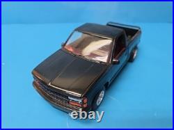 AMT 1/25 Chevrolet SS 454 Pickup Truck Black Pro Built Plastic Kit for Display