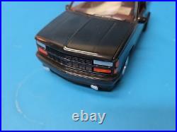 AMT 1/25 Chevrolet SS 454 Pickup Truck Black Pro Built Plastic Kit for Display