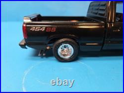 AMT 1/25 Chevrolet SS 454 Pickup Truck Black Pro Built Plastic Kit for Display