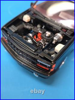 AMT 1/25 Chevrolet SS 454 Pickup Truck Black Pro Built Plastic Kit for Display