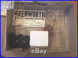 AMT 1/25 Coors Kenworth K-123 C. O. E. RareVintage Plastic Model Kit