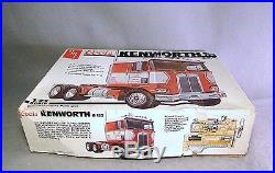 AMT 1/25 Coors Kenworth K-123 C. O. E. RareVintage Plastic Model Kit As Is